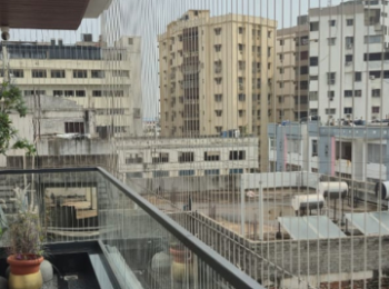Grill balcony safety nets in Pune for child and pigeon safety